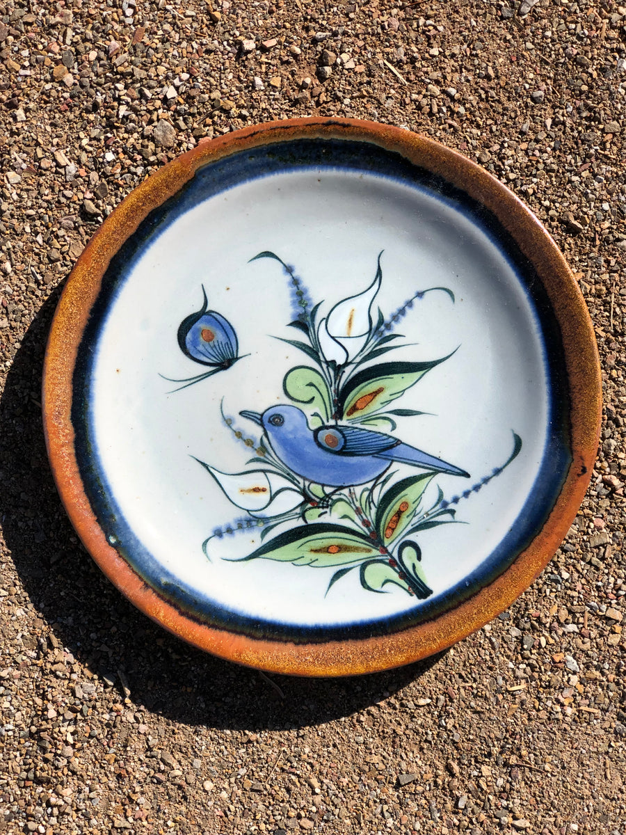 Ken Edwards Pottery Dinner Plate dinner plate that is lead free