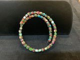 Sea Seciment memory neck wire necklace.  SED-112