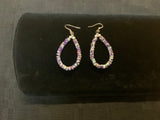Sea Sediment Jasper Earrings with sterling Silver. SED-111