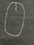 Stainless Steel Paper Clip Chain 18”-20” Hypoallergenic Surgical Steel