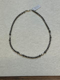Navajo Pearl Style 18” necklace in sterling silver  SR110