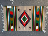 Zapotec handwoven wool mats, approximately 21” x 43” ZP25