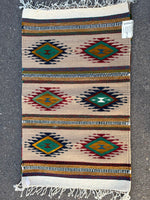 Zapotec handwoven wool mats, approximately 21” x 43” ZP24