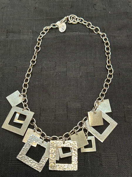 Sterling Silver necklace from Taxco, Mexico in a 17” length, clearance priced.