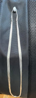 Sterling Silver “Liquid Silver” necklace in a 24” length and 15 strands.  SR1054