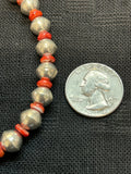 Genuine Spiney Oyster Shell and sterling silver bracelet in a 7.5” length.  SR1073 FREE SHIPPING IN THE CONTINENTAL USA.