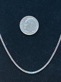 Stainless steel tarnish free neck chain adjustable from 17” to 19”. SSC21 FREE SHIPPING IN THE CONTINENTAL USA.