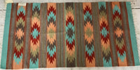 30x60" Zapotec  Rug handwoven in Oaxaca