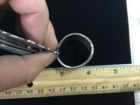 Navajo handcrafted sterling silver with genuine turquoise, by Hank Vanderer, 4.25” top to bottom, LZ116