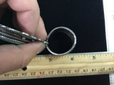 Navajo handcrafted sterling silver with genuine turquoise, by Hank Vanderer, 4.25” top to bottom, LZ116