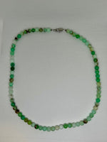 Genuine Chrysoface necklace with hypoallergenic stainless steel clasp. EP 104 FREE SHIPPING IN THE CONTINENTAL USA.