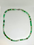 Genuine Chrysoface necklace with hypoallergenic stainless steel clasp. EP 104 FREE SHIPPING IN THE CONTINENTAL USA.