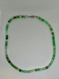 Genuine Chrysoface necklace with hypoallergenic stainless steel clasp. EP 104 FREE SHIPPING IN THE CONTINENTAL USA.