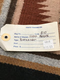 Authentic Navajo Handwoven wool rug by Sara Howe