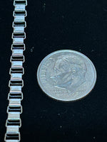 Stainless steel hypoallergenic giant box chain 20”. ST102 FREE SHIPPING IN THE CONTINENTAL USA.