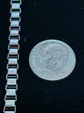 Stainless steel hypoallergenic giant box chain 20”. ST102 FREE SHIPPING IN THE CONTINENTAL USA.