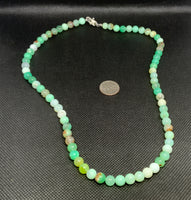 Genuine Chrysoface necklace with hypoallergenic stainless steel clasp. EP 104 FREE SHIPPING IN THE CONTINENTAL USA.
