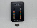 Gemstone variety earrings with sterling silver.  SR2035   Ships Free in Con't USA