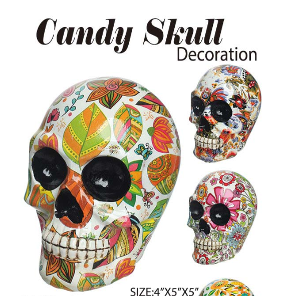 Candy Skull Decoration