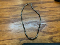 Navajo style Pearls aka Desert Pearls, 5mm, 18”, Made in USA, SR1010