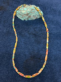 Sea Sediment Jasper with sterling silver necklace.  SED-116