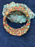Sea Sediment Jasper memory wire braces.  SED-121