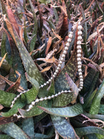 Sterling Silver 5mm bead necklace in a 20” length.  By A.S.   AS614
