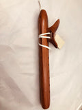 CM Navajo handcrafted cedar flute by Donald Coolidge 12”