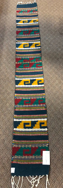 Zapotec handwoven wool mats, approximately 9” x 77” ZP63