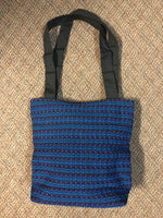 Honeycomb weave tote bag in bright colors
