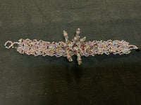 Glass bead bracelet handmade in Guatemala 