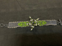 Glass bead bracelet handmade in Guatemala