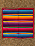 Guatemalan handwoven cotton pillow covers, serape look, for 18” x 18” insert, not included.