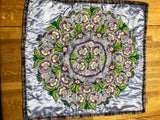 Guatemalan pillow covers in vintage and new embroidered, crocheted, and needlepoint fabrics. Approximately 20” x 20” for 18”x18” insert.