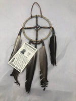 Navajo handcrafted Medicine Wheel 4” by Nathan Boyd