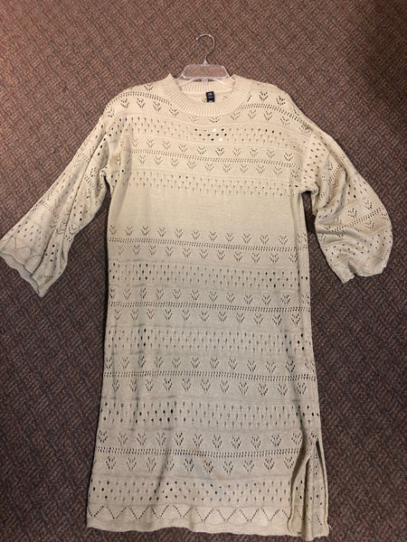 Sacred Threads, STC, knitted long dress for fall/winter.  Was $36.95, now $9.24 with auto discount at checkout.