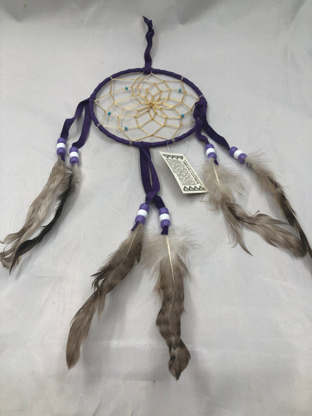 Navajo handcrafted Dream Catcher 5”