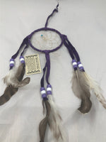 CM Navajo handcrafted Dream Catcher 3”