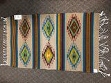 Zapotec handwoven wool mats, approximately 21” x 43” ZP17