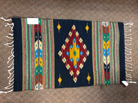 Zapotec handwoven wool mats, approximately 21” x 43” ZP6