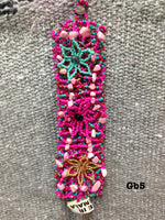 Guatemalan handcrafted bracelet using top quality glass seed beads.
