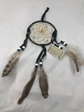 Navajo handcrafted Dream Catcher 4”