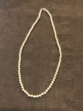 Stainless Steel Necklace, 5 mm beads in 24” length  SSC24