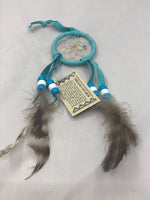 CM Navajo handcrafted Dream Catcher 2”