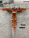 Guatemalan hand crafted barrette made with top quality glass beads.