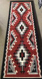 Handwoven Wool Rug inspired by an original Ganado design Navajo rug. #2119