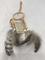 CM Navajo handcrafted Dream Catcher 2”