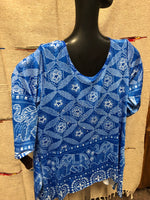 India Boutique blouse or tunic.  Was $24.95, now $6.24 after 75% discount