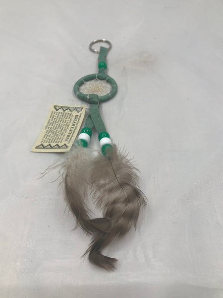 CM Navajo Handcrafted Dream Catcher key ring 1,5”