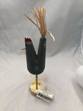 CM Navajo handcrafted hand carved sculpture by Monty BeGaye and Terra Wilson 8.5”